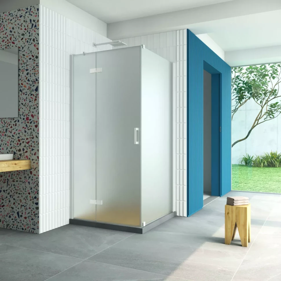 Душевой уголок Vegas-Glass AFP-Fis Retta 120x120 белый