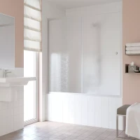 Ограждения на ванну Vegas-Glass ZV NOVO 190 матовый хром