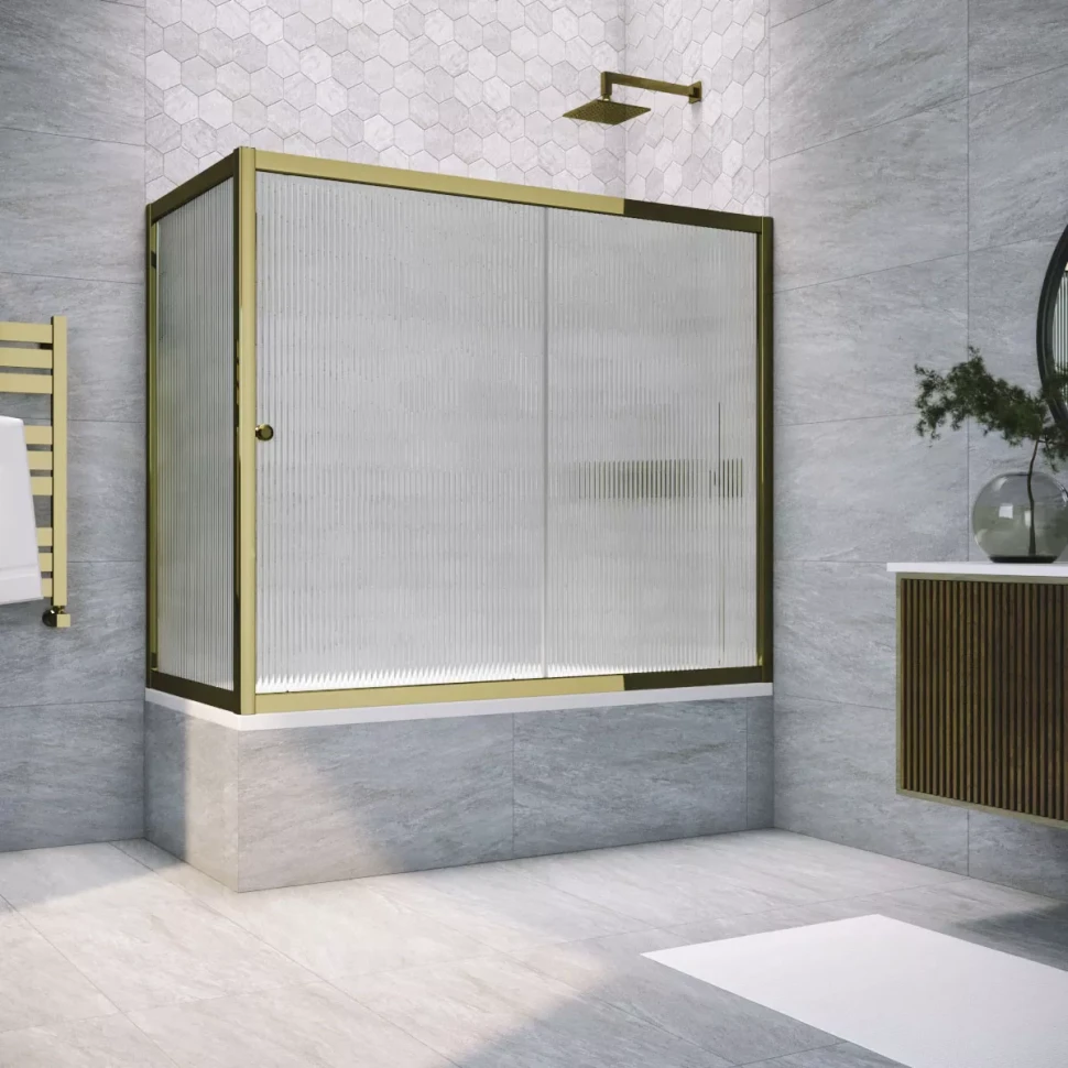 Шторки на ванну ZV+ZVF TUR NOVO 150x80 бронза