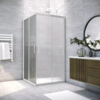 Душевой уголок Vegas-Glass ZA NOVO 95x95 белый