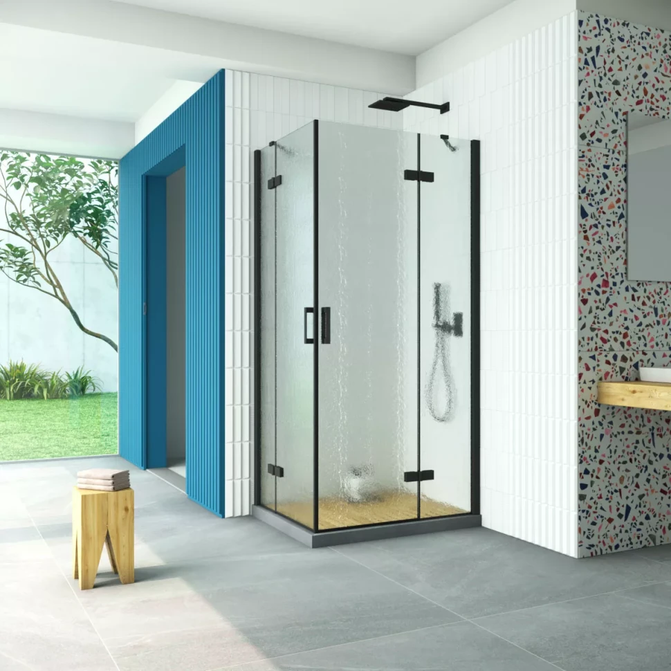 Vegas-Glass AFA-F Retta 110x80 черный матовый