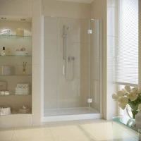 Душевая дверь Vegas-Glass AFP-F LUX 130 белый