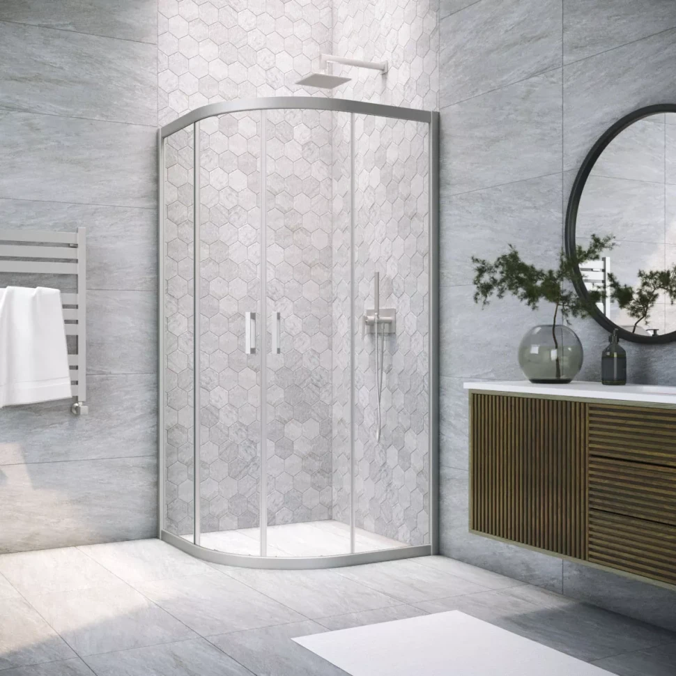 Vegas-Glass ZS NOVO 100x100 матовый хром