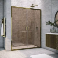 Душевая дверь в нишу Vegas-Glass Z2P TUR NOVO 210 бронза