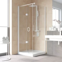 Душевой уголок Vegas-Glass GPS-Fis LUX 90x110 белый