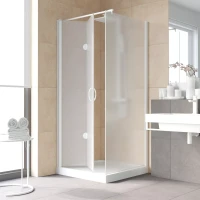 Душевой уголок Vegas-Glass GPS-Fis LUX 90x110 белый