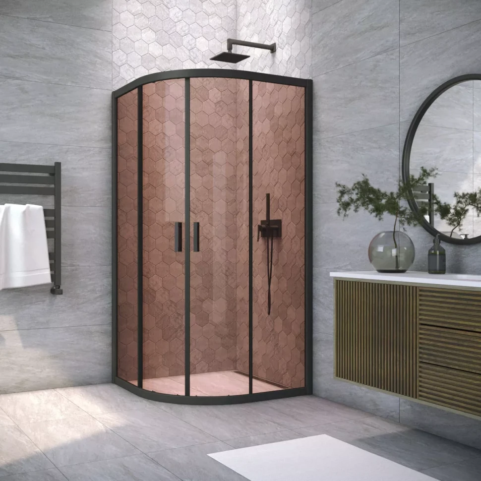 Vegas-Glass ZS NOVO 110x110 черный матовый