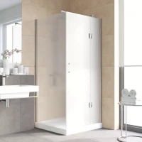 Душевой уголок Vegas-Glass AFP-Fis LUX 90x80 глянцевый хром