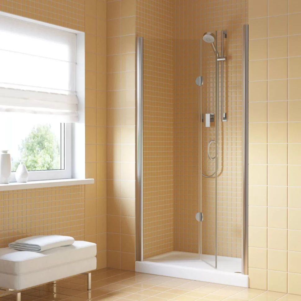 Дверь в душевую нишу Vegas-Glass GPS LUX 75 глянцевый хром