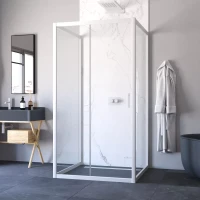 Душевой уголок Vegas-Glass ZP-U NOVO 120x100 белый