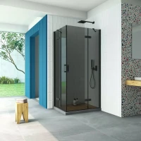 Vegas-Glass AFA-F Retta 120x100 черный матовый