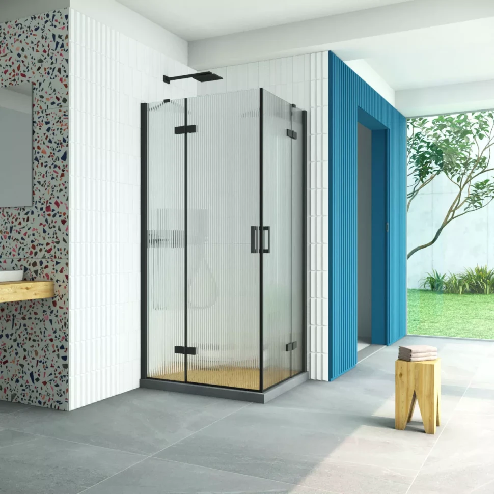 Vegas-Glass AFA-F Retta 120x100 черный матовый