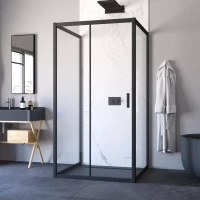 Душевой уголок Vegas-Glass ZP-U NOVO 120x100 золото матовое