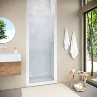 Душевая дверь в нишу Vegas-Glass EP NOVO 75 h200 белый