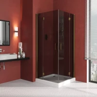 Душевой уголок Vegas-Glass AFA LUX 90x90 бронза