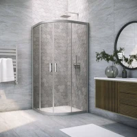 Vegas-Glass ZS NOVO 80x80 матовый хром