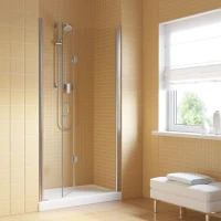 Дверь в душевую нишу Vegas-Glass GPS LUX 80 глянцевый хром