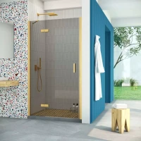 Двери в душевой проем AFP Retta 100 золото матовое