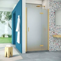 Двери в душевой проем AFP Retta 100 золото матовое