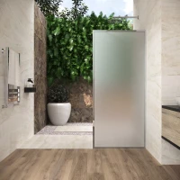 Душевые перегородки на заказ EAF Frame 80 глянцевый хром