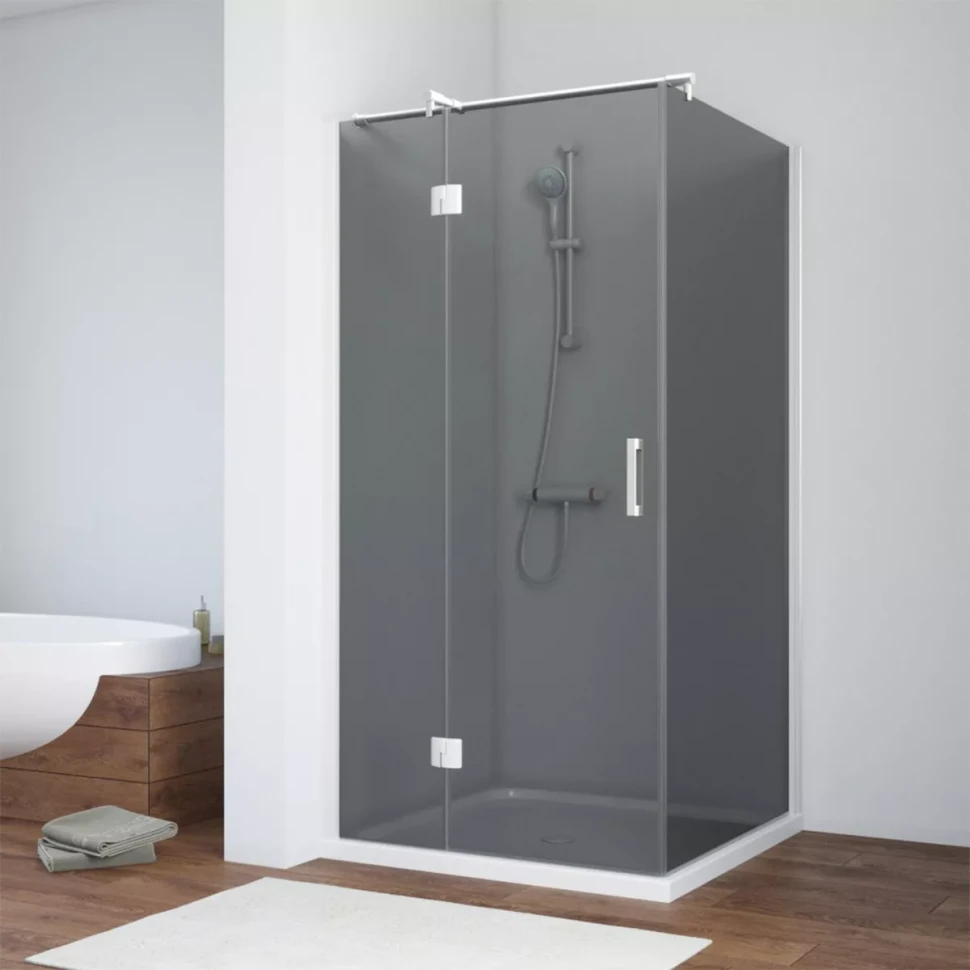 Душевой уголок Vegas-Glass AFP-Fis NOVO 120x110 белый