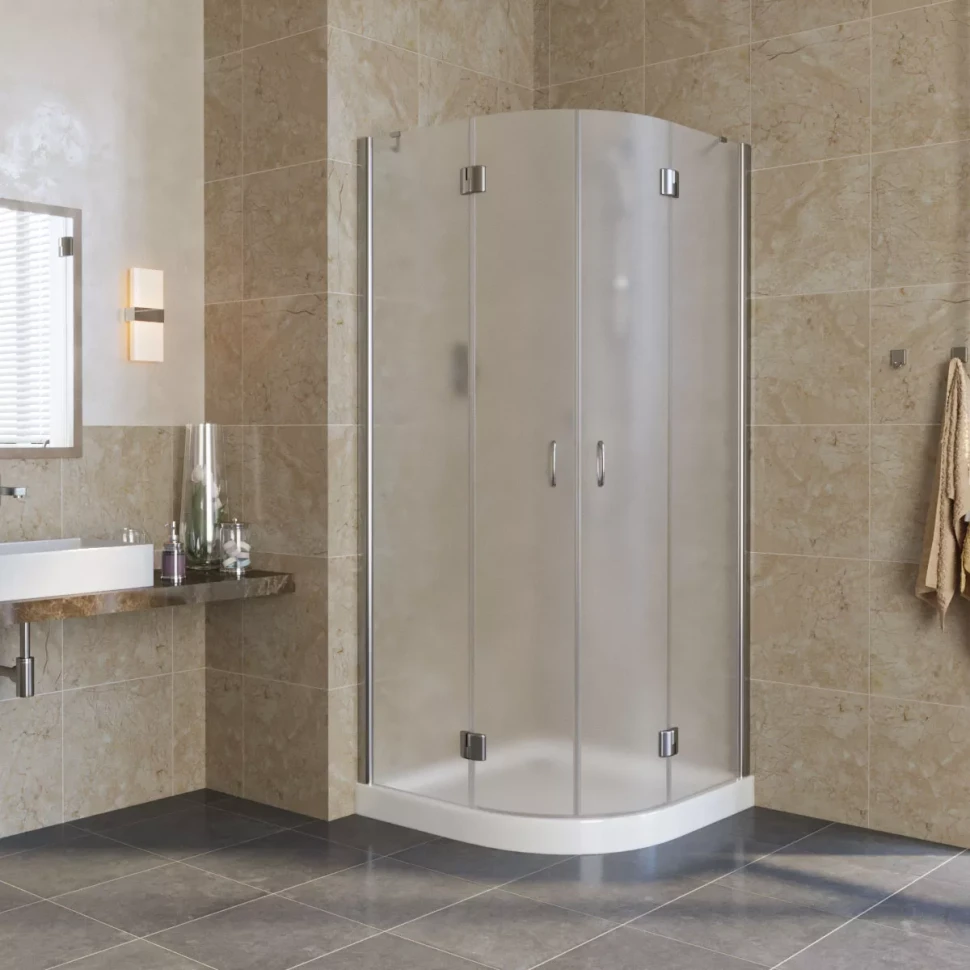 Vegas-Glass AFS LUX 100x100 глянцевый хром