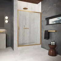 Двери в душевой проем ZP Protec 165 золото матовое