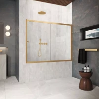 Шторки на ванну ZV Protec 190 золото матовое