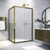 Душевой уголок Vegas-Glass ZP+ZPV TUR NOVO 170x70 бронза