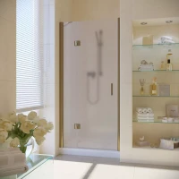 Душевая дверь в нишу Vegas-Glass AFP LUX 90 бронза