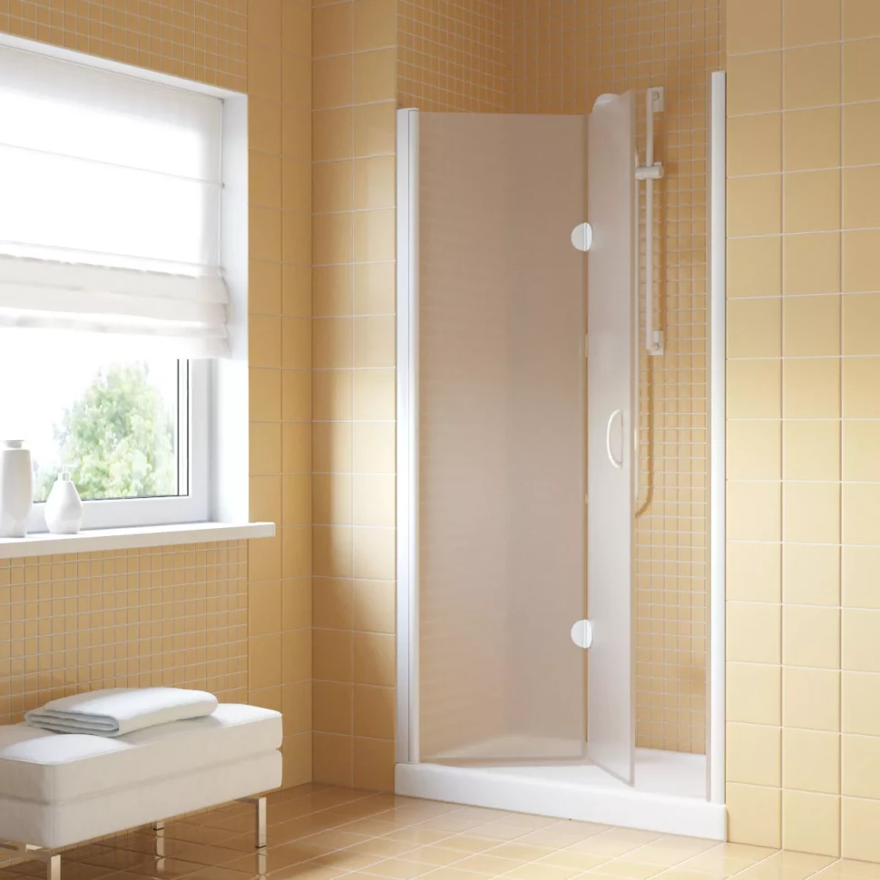 Дверь в душевую нишу Vegas-Glass GPS LUX 90 белый