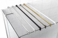 Душевой уголок Vegas-Glass AFP-Fis LUX 100x110 черный матовый