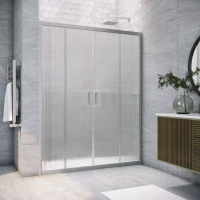 Дверь в душевой проем Vegas-Glass Z2P NOVO 170 матовый хром