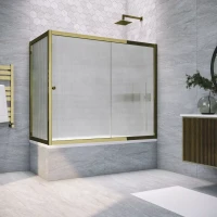 Шторки на ванну ZV+ZVF TUR NOVO 170x75 бронза