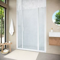 Душевая дверь Vegas-Glass EP-2F NOVO 155 h189 белый