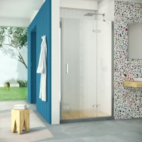 Двери в душевой проем AFP Retta 90 глянцевый хром