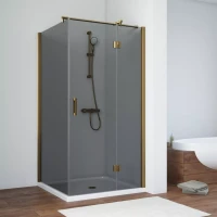 Душевой уголок Vegas-Glass AFP-Fis NOVO 120x80 бронза