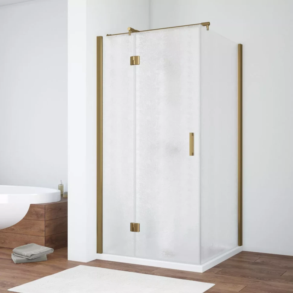 Душевой уголок Vegas-Glass AFP-Fis NOVO 120x80 бронза