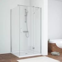 Душевой уголок Vegas-Glass AFP-Fis NOVO 120x80 глянцевый хром