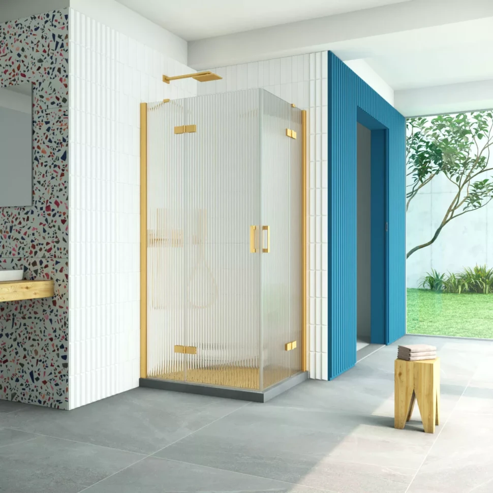 Vegas-Glass AFA-F Retta 90x80 золото матовое