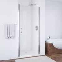 Дверь в душевой проем Vegas-Glass EP 80 глянцевый хром