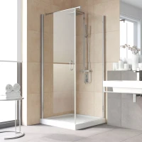 Душевой уголок Vegas-Glass EP-Fis LUX 80x90 белый