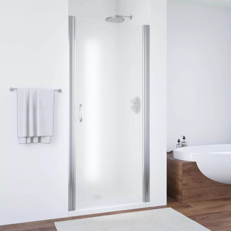 Дверь в душевой проем Vegas-Glass EP 85 глянцевый хром