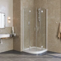 Vegas-Glass AFS LUX 90x90 белый