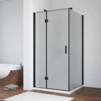 Душевой уголок Vegas-Glass AFP-Fis NOVO 120x80 черный матовый