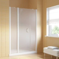 Душевая дверь в нишу Vegas-Glass EP-2F LUX 160 белый