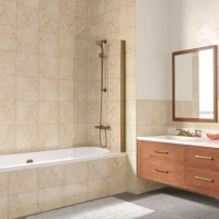 Шторки на ванну Vegas-Glass EV LUX 75 бронза