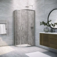 Vegas-Glass ZS-F NOVO 100x90 матовый хром