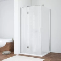 Душевой уголок Vegas-Glass AFP-Fis NOVO 120x90 глянцевый хром