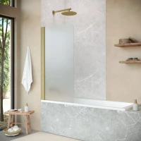 Шторки на ванну Vegas-Glass EV NOVO 60 золото матовое